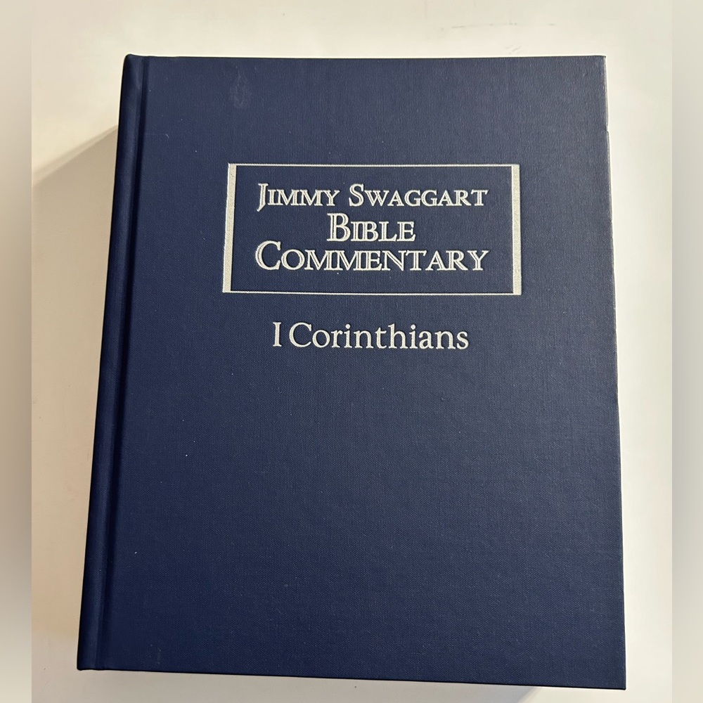 WORLD EVANGELISM PRESS JIMMY SWAGGART BIBLE COMMENTARY 1 CORINTHIANS HARDCORE